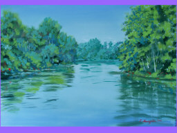 Gioco di verdi lungo il Sile